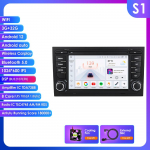 Hizpo 4G-LTE Carplay 7 colių Android automobilio radijas GPS skirtas A4 B9 B8 B7 B6 S4 RS4 SEAT Exeo Multimedia RDS 2din Autoradio Stereo Vaizdo I&scaron;manioji navigacija S1 8Core 3G 32G