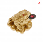 Feng shui Money Lucky Fortūna Kinų varlė Rupūžė Monetų papuo&scaron;alai Laiminga dovana A