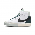 Nike Blazer 77 SE (PS) Neslystantys Patvarūs Vidutinio auk&scaron;čio Vaiki&scaron;ki Riedlenčių Batai Vaiki&scaron;ki Riedlenčių Batai Balti Žali FN6938-101 28