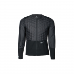 Nike vientos spalvos logotipas spausdintas užtrauktuku apvalia i&scaron;kirpte striukė Moteri&scaron;kos striukės Juoda DQ6710-010 M