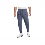 Nike FC Barcelona Tech Fleece Trečiojo Logotipo Siuvinėtos Rai&scaron;teliu Megztos Sportinės Kelnės Vyri&scaron;kos Kelnės Griaustinio Mėlynos DX8442-437 XL