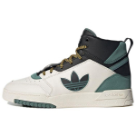 Adidas Originals Drop Step XL Odiniai Neslystantys Dilimui Atsparūs Vidutinio Auk&scaron;čio Sportbačiai Unisex Sportbačiai Juodi Žali GW6189 36⅔
