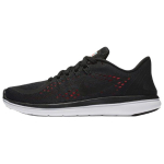 Nike Flex 2017 RN Patogūs Mink&scaron;ti Neslystantys Patvarūs Žemi Bėgimo Bateliai Moteri&scaron;ki sportbačiai Juodi 898476-011 36.5