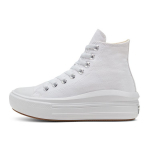 Converse Chuck Taylor All Star Move High Moteri&scaron;ki Balti/Natūraliai Dramblio Kaulo/Juodi 568498C 36.5