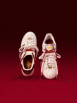 Adidas i&scaron;skirtiniai SUPERSTAR II klasikiniai sportbačiai su kriaukliniais pir&scaron;tais, Adidas trijų spalvų dizainas Adidas KJ6293 38 balta