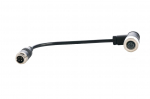 Adapter Redukcija Kamerai Ferguson Datatronic 4 Agco C1000 Challenger C Serijos 90 Laipsnių 5-Pin Moteri&scaron;kas/4-Pin Vyri&scaron;kas