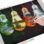 5d tapyba deimantais Sezono deimantų tapyba peizažinis deimantinis siuvinėjimas 20X30