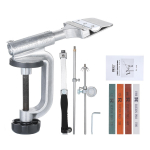 Galąstuvo rinkinys Fiksuoto kampo peilių galandimo peilių galandimo rinkinys Peilis Slicker Edge Blander Abrazyvinė laikymo sistema su 4 galandimo akmenimis