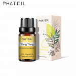 PHATOIL 5 ml / 10 ml / 15 ml / 30 ml / 100 ml Ylang Ylang grynas eterinis aliejus drėkintuvui Kvapas Orą gaivinantis odos priežiūra Mažesnis kraujospūdis Ylang Ylang-10ml