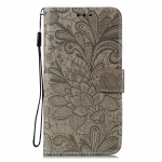 Nėrinių gėlių odinis atverčiamas piniginės dėklas, skirtas Xiaomi Poco X3 Pro X4 Redmi Note 11 Pro 10S 11S 9S 8T 7 6 8 10 Pro 7A 9A 9C Mi A2 12 9 Lite Book Style Cover Redmi Note 10 Pro
