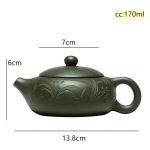 Kinijos Yixing arbatinukas Purpurinis molis xishi arbatinukas Grožybės Rankų darbo virdulys Butikas Arbatos rinkinys individualizuotos Dovanos Autenti&scaron;kas 170ml 170ml