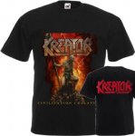 Unisex mar&scaron;kinėliai Civilization Collapse by Metal Band Kreator Dtg Printed Tee S
