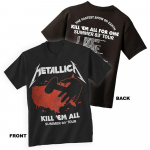 Metallica Unisex mar&scaron;kinėliai Kill Em All 83 Summer Tour DistresseD S