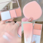 Pink Series 3 Colors Blush Makeup Palette Bulvių ko&scaron;ės tekstūra Matinis skruostų atspalvis Contour Shadow Blusher Cosmetics Rouge Powder 03
