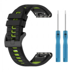 QuickFit 22mm 26mm silikoninis dirželis, skirtas Garmin Fenix ​​7X 7 Pro 6 6X Epix Pro Gen 2 47mm 51mm 5 5X Plus Instinct 2X laikrodžio apyrankė 26mm