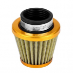 8 mm universalaus motociklo purvo motociklo motociklo keturračio filtro oro valytuvo keitimas geltona