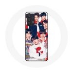 Coque pour Samsung Galaxy A13 4G / A13 4G Lite BTS Affiche Memebers Cadeau de No&euml;l 2023