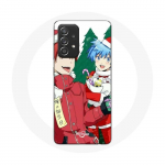 Coque pour Samsung Galaxy A52 Karma et Nagisa Assassination Classroom Anime Christmas day