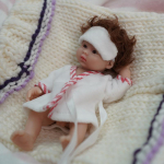 15 cm Soft Touch Viso vinilo kūno Reborn Doll Can Bath Realiai atrodantis mini modeliavimas Bebe Rebirth Doll Change Drabužiai Žaidimų namas Baby Doll Žaislai vaikams 6 Inch