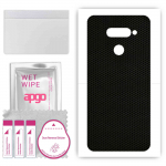 apgo Protective Skin Sticker for the back compatible with LG K50S, Wrap Film, Foil, Vinyl - Pattern Matrix