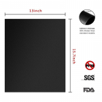 Kepsninės kepsninės kilimėlis Mikrobangų krosnelės kepsninės priedai Nelipnus kepsninės pamu&scaron;alo lak&scaron;tas Daugkartinis grilio kilimėlis