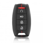 Silikoninis nuotolinio automobilio rakto dėklo dangtelis, skirtas Haval H6 2022 Poer H9 H1 H4 H7 H9 F5 F7 H2S Great Wall Poer Poer GWM priedų raktų pakabukas juoda