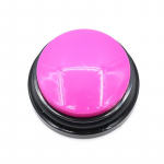 Augintinio komunikacijos mygtukas &Scaron;unų žaislai Įra&scaron;omas Augintinio kalbėjimo treniruotės &Scaron;uns kalbėjimo mygtukas Mielas letenos atspaudo ra&scaron;tas &Scaron;uns aksesuarai raudona