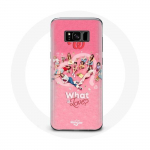 Coque Maniacase pour pour Samsung Galaxy S8 TWICE Logo Rouge Affiche What Is Love - juoda