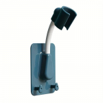 360&deg; du&scaron;o galvutės laikiklis Reguliuojamas lipnus du&scaron;o galvutės laikiklis sieninis SPA stovas su 2 kabliukais vonios kambariui &scaron;viesiai žalios spalvos