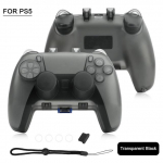 PS5/Switch Pro valdiklio apsauginis dėklas, skaidrus skaidrus kri&scaron;tolinis dangtelis, skirtas Xbox serijos žaidimų pultelio rankenai saugojimo dėžutės apvalkalas