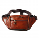 Vyri&scaron;kas odinis / drobinis liemens krep&scaron;ys su daugybe ki&scaron;enių laikymo &bdquo;Fanny Pack&ldquo; krep&scaron;ys one size juoda