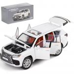 1/32 Lexus LX600 SUV Sportinis Automobilis Žaislas 1:32 JKM Diecast Miniatiūrinis Modelis Ap&scaron;viečiamas Transporto Priemonė Laisvi Ratai Kolekcija Dovana Berniukui Vaikams