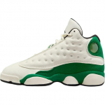 Air Jordan 13 Retro GS Burės Pu&scaron;ų Žalia Vaikų Sportbačiai Kreminė Juoda HQ0780-103 36.5