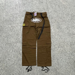 24S Alcatraz Unisex Kelių ki&scaron;enių Elastiniai Laisvalaikio Gatvės Stiliaus Kombinezonai M