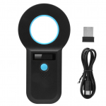 Gyvūnų mikroschemų skaitytuvas &bdquo;Bluetooth&ldquo; skaitytuvas RFID ne&scaron;iojamam delniniam 134,2 kHz / 125 kHz