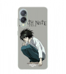 Coque de t&eacute;l&eacute;phone - Maniacase - Samsung Galaxy S25 Edge - Silicone - Anime Death Note - Noir
