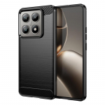 Dėklas Xiaomi 14T Pro Dėklas Xiaomi 14T Pro 6,67 colio Anglies Pluo&scaron;to Smūgiams Atsparus Silikoninis Apsauginis Bamperis Xiaomi 14T Pro For Xiaomi 14T Pro juoda