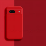 &bdquo;Google Pixel 8A&ldquo;, &bdquo;Google Pixel 8A 7A 6A 6 7 8 Pro&ldquo; dėklai, smūgiams atsparūs skysto silikono telefono dėklai, skirti &bdquo;Google Pixel 8A&ldquo; Pixel 8A raudona