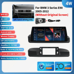 &bdquo;Ossuret&ldquo; 10,25 colio automobilio radijas, skirtas BMW 3 serijos E90(2005&ndash;2012 m) Be originalaus ekrano(Vairavimas tik kaire puse)su &bdquo;Carplay&ldquo; ir i&scaron;maniojo &bdquo;Android Auto&ldquo; palaikymu 4W 4G 32G AI