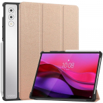Dėklas Lenovo YOGA Tab Plus 12,7 colio plan&scaron;etiniam kompiuteriui, smūgiams atsparus dangtelis TB-520FU plan&scaron;etiniam kompiuteriui, apsauginis korpusas Lenovo Yoga Tab Plus rožinio aukso spalvos