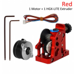 HGX LITE Ekstruderis Dvigubos pavaros ekstruderis Kietojo plieno reduktorius Didelės spartos variklis 3D spausdintuvo dalys CR10 CR 10S Ender3 V2 VORON Red Motor Kit