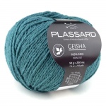 Fil d'&eacute;t&eacute; tricot et crochet Geisha 76 Vert 100% soie žalia