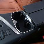 Qimeix Fit Automobilio Pakeitimas 2017 2018 Peugeot 3008 5008 Chromuotas Puodelio Laikiklio Apvadas juoda