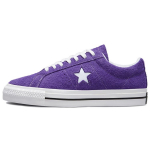 Converse One Star Low Court Violetinės Unisex Kedai Juodi Balti 171586C 35