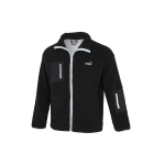 Puma &Scaron;erpa suri&scaron;ta striukė su i&scaron;siuvinėtu logotipu ir apykakle su užtrauktuku Vyri&scaron;ki vir&scaron;utiniai drabužiai juodi 534930-01 XL