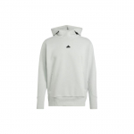 Adidas SS24 True Healing serija Z.N.E. Su gobtuvu, vienspalvis, su logotipu, laisvo kirpimo, su gobtuvu, moteri&scaron;kas, &scaron;viesiai mėlynas, pilkas IN5124 M