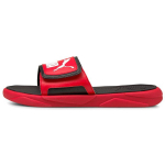 Puma Royalcat Comfort Sandalai Lipukai Guminis Padas &Scaron;lepetės Unisex Sandalai Juodi Raudoni 372280-07 39