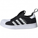 Adidas Originals Superstar 360 Patogūs Universalūs Patvarūs Žemi Vaikams Riedlenčių Batai Vaikams Sportbačiai Juodi Balti IH3049 30
