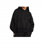 Nike SS25 Sportinė apranga Phoenix Patogus Stilingas Paprastas Vienspalvis Džemperis Su Prekės Ženklo Logotipo Spaudiniu Moteri&scaron;ki Džemperiai Juodas FN3649-010 M black