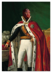 Obraz na pł&oacute;tnie portret luchador zapaśnik 50x70 cm